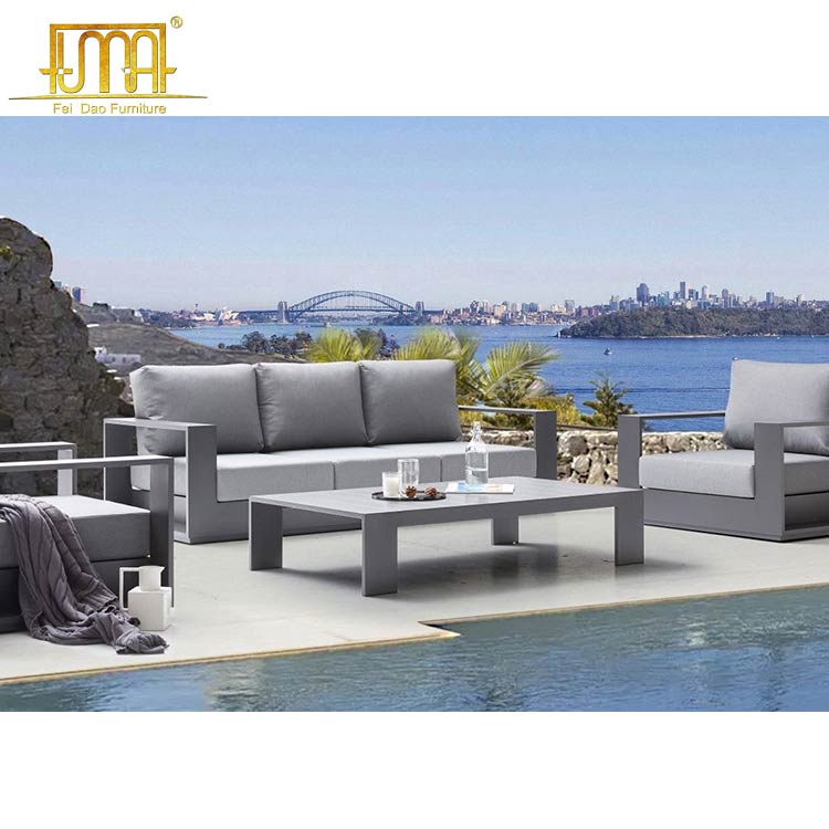 Modern weatherproof outdoor furniture
