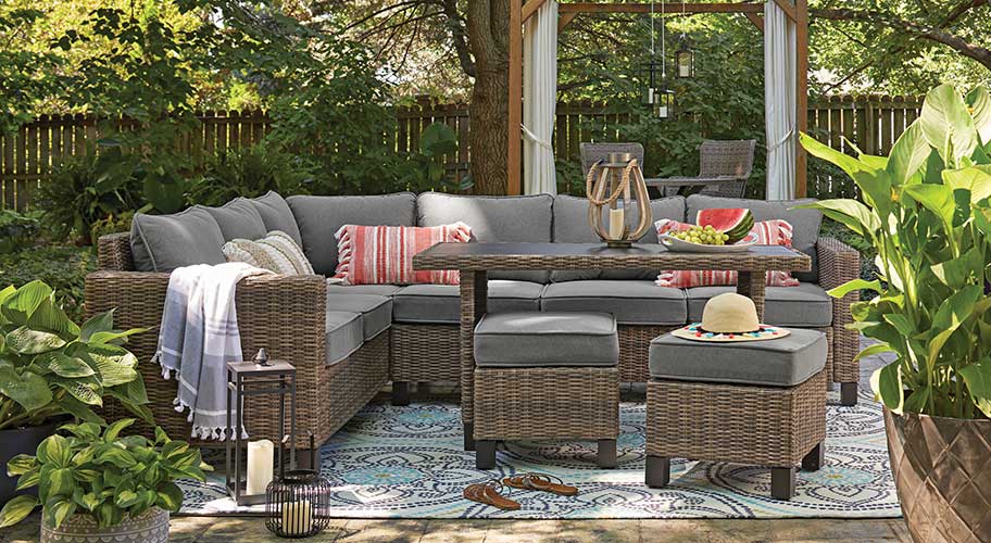 Rain proof patio
